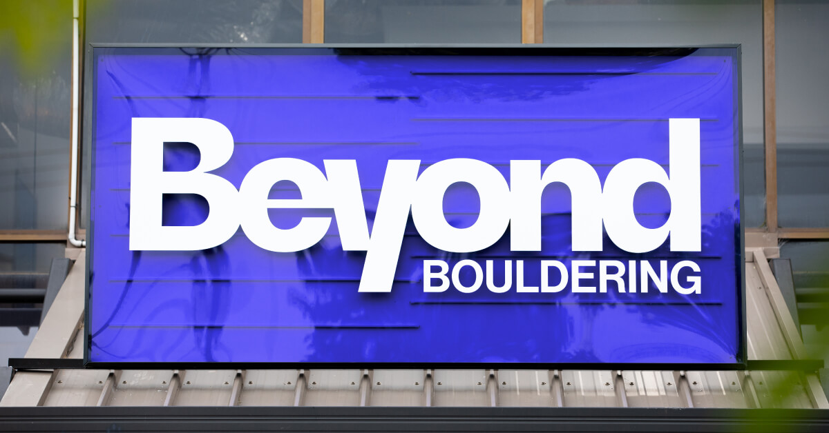 Beyond Bouldering