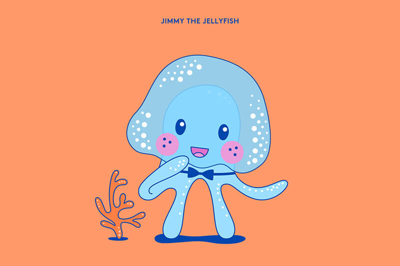 Illustration of Jimmy Jellyfish