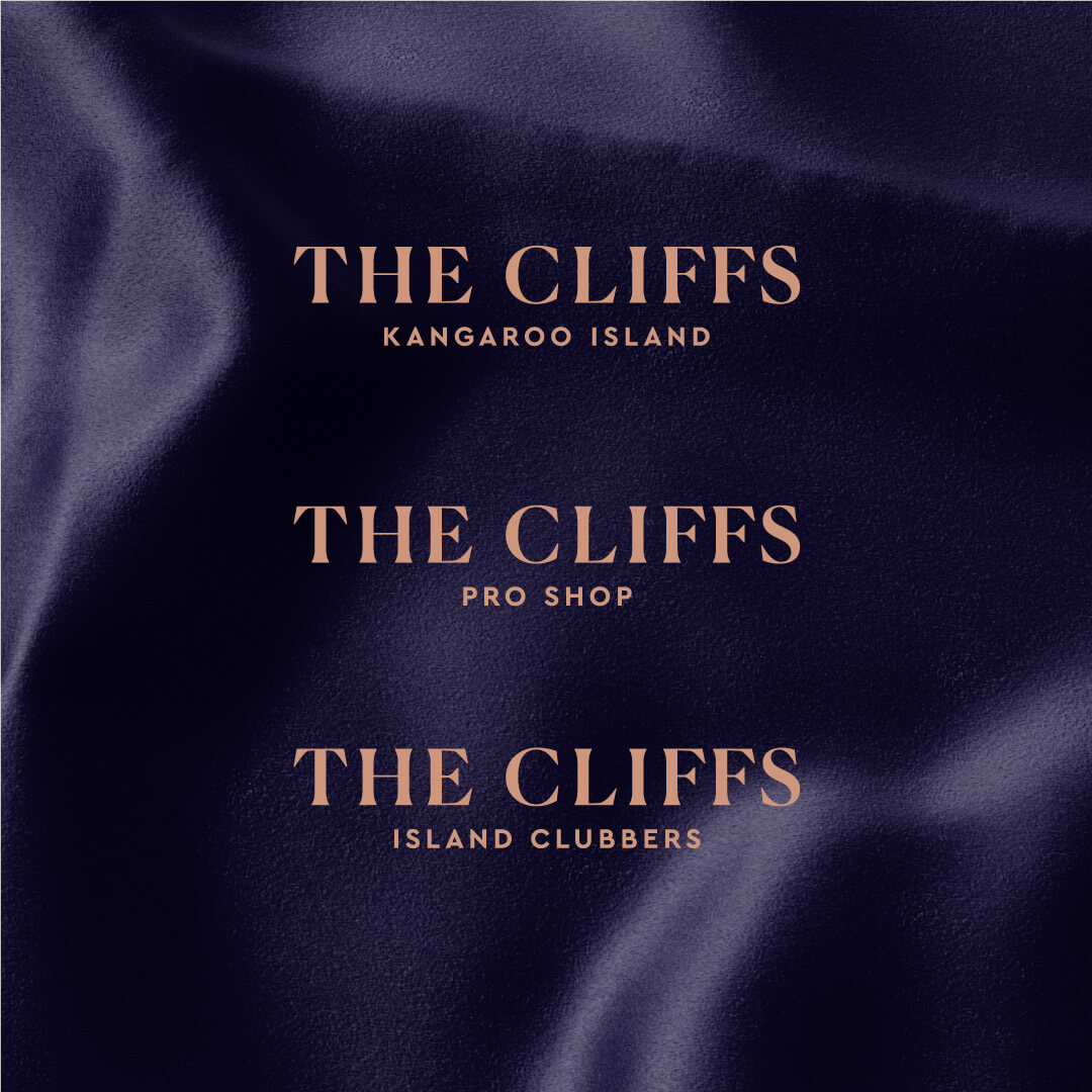 The Cliffs logo variations